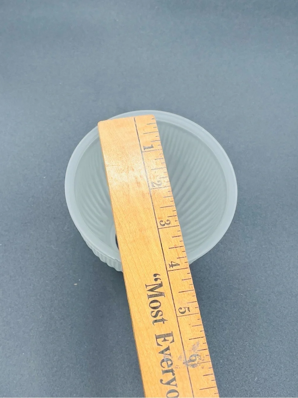 Unknown Brand Frosted White Glass Lamp Shade